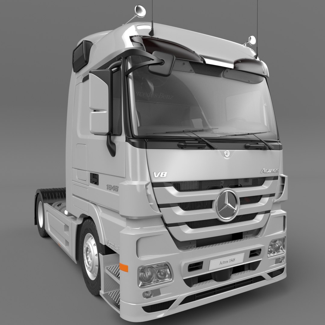 3D MercedesBenz-Actros 1848 - TurboSquid 1803257