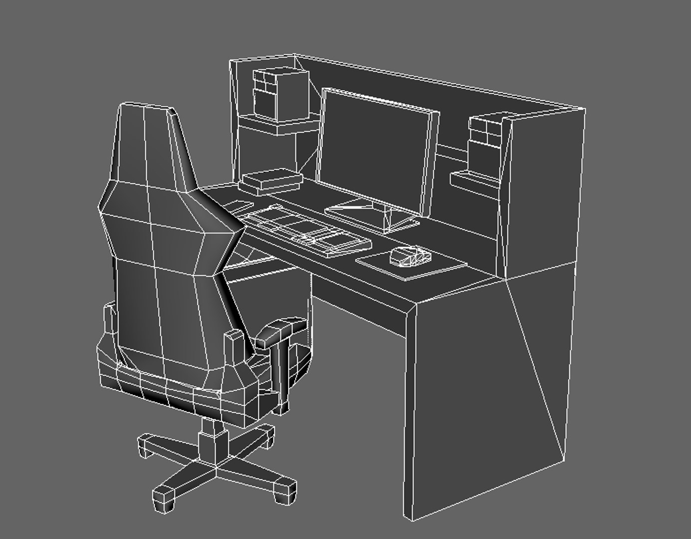 Desktop pc 3D model - TurboSquid 1309418