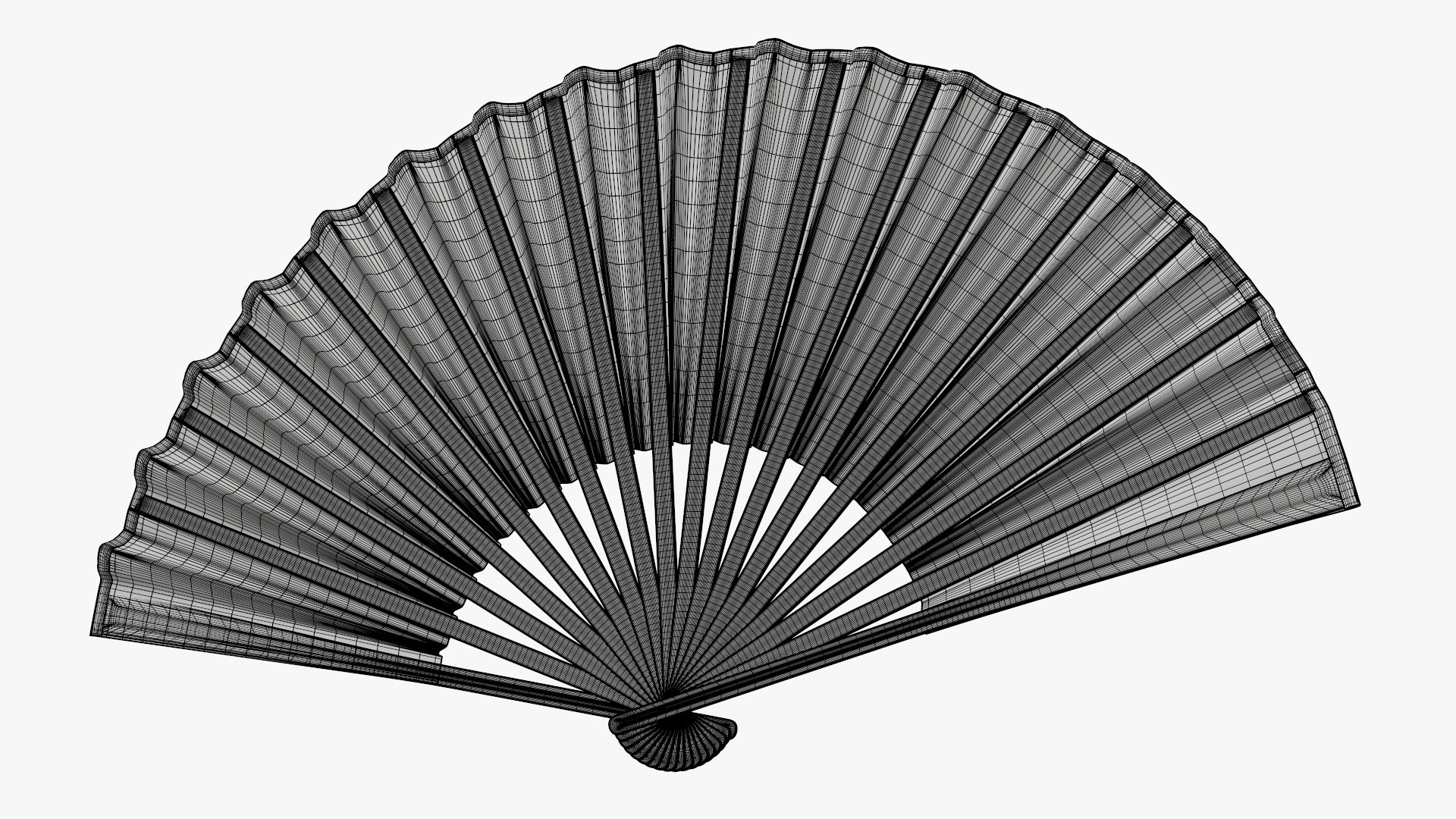 3D Open Hand Fan Model TurboSquid 1590242