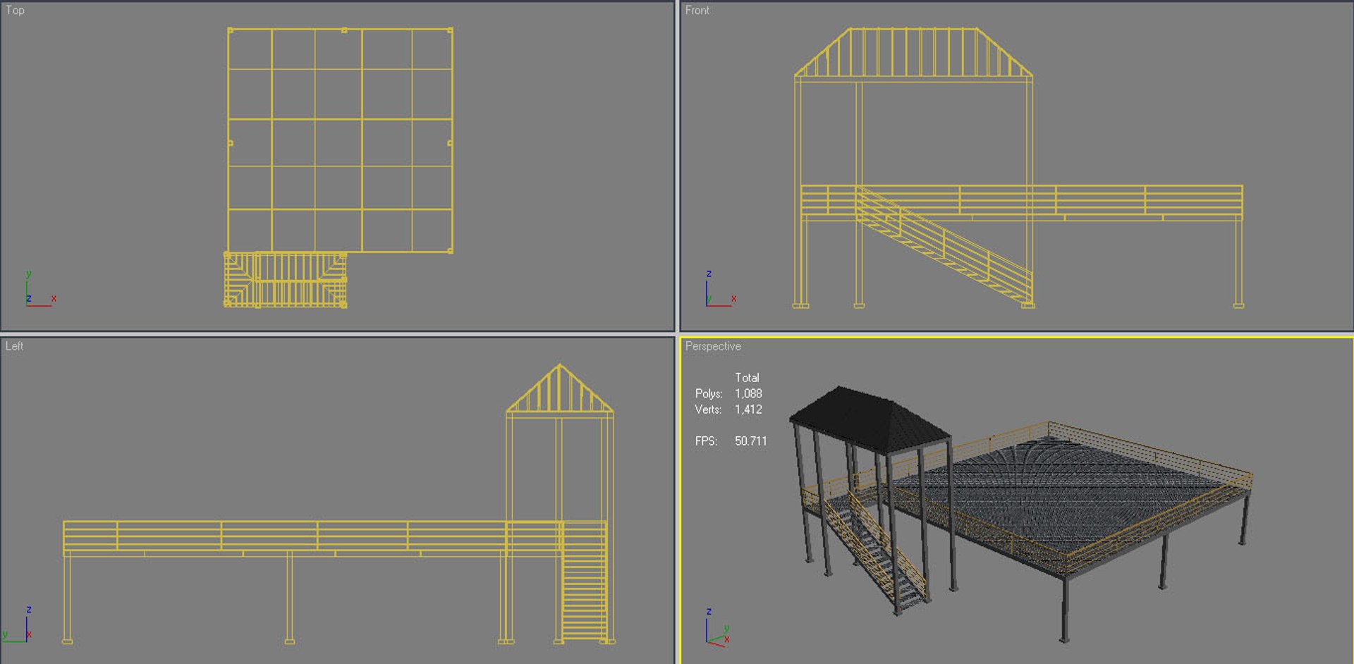 3D Industrial Platform - TurboSquid 1218473