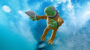 Astronaut Frog