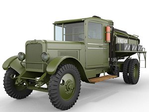 3dsmax zis-5-bz refueller truck