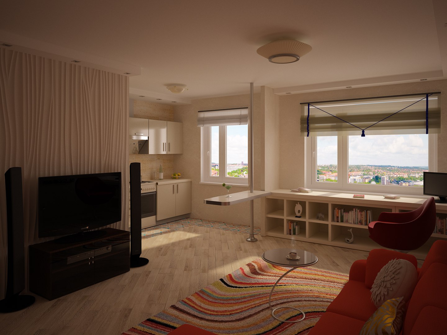 3d model of wall panel