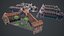 Hospital Manor Building game asset - Santa Creu i Sant Pau