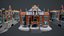 Hospital Manor Building game asset - Santa Creu i Sant Pau