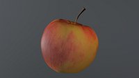 HY poly Apple 01 3D model