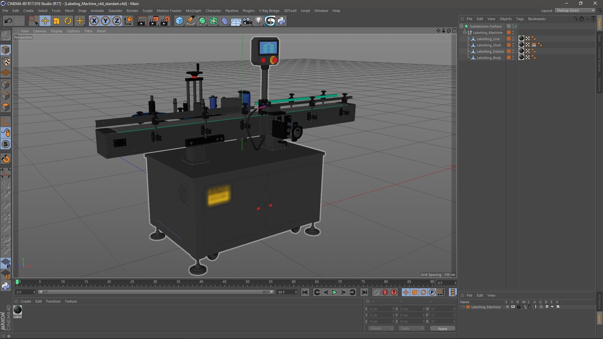 Labeling Machine 3D model https://p.turbosquid.com/ts-thumb/hF/yaUiEf/kG/labelingmachinec4dmodel030/jpg/1721285370/1920x1080/fit_q87/bbd8675d78d1f1dfdcc5d63bff05a307900a990e/labelingmachinec4dmodel030.jpg