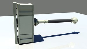 3D hammer god model