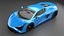 Generic Sports Car 3D model