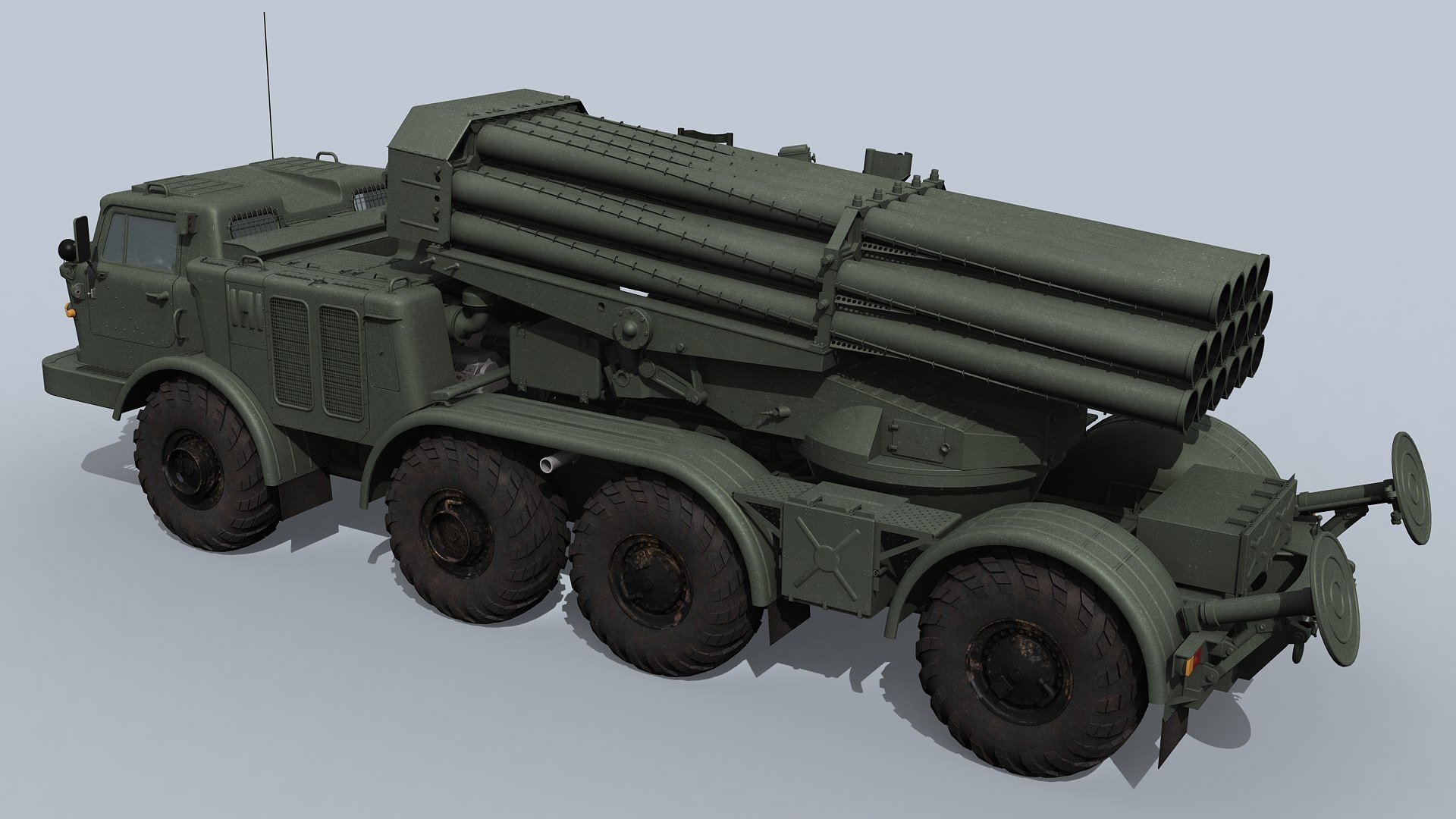 3D BM-27 Uragan - TurboSquid 2068017