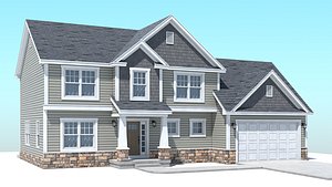 Classic American House 008