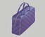 CHANEL Sac Melon Vintage Logo Cuir d'Agneau Matelassé Violet