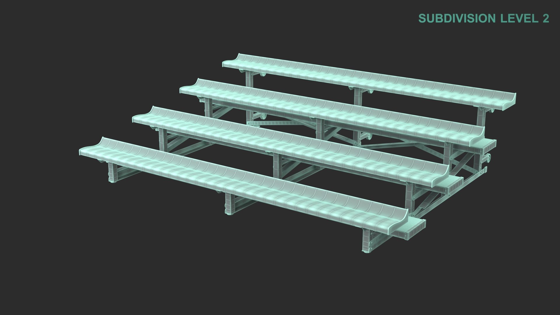 3D Bleacher model https://p.turbosquid.com/ts-thumb/hG/98wpnW/F3/wireframe0001/jpg/1661151662/1920x1080/fit_q87/3644b18a4804a5da1b96b25629d01b6ef466deee/wireframe0001.jpg