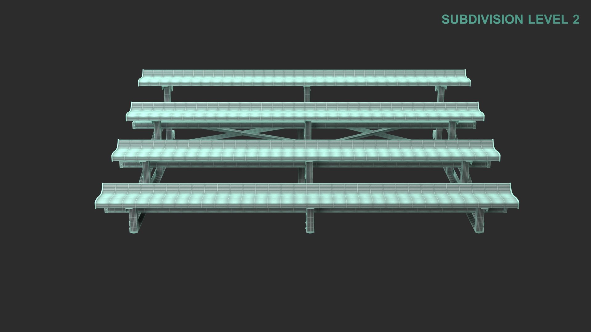 3D Bleacher model https://p.turbosquid.com/ts-thumb/hG/98wpnW/mS/wireframe0002/jpg/1661151663/1920x1080/fit_q87/cb7adc8bf0019f6a783d163d068c5f80eb41ecf5/wireframe0002.jpg