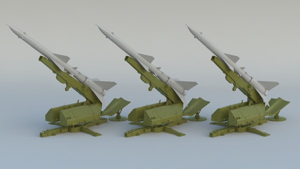 S-75 dvina sa-2 model - TurboSquid 1480127