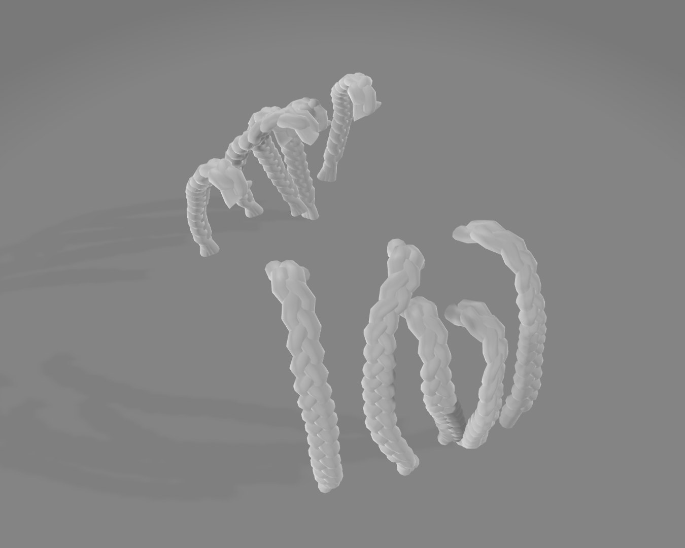 Braided Hair 3D Model - TurboSquid 1385449
