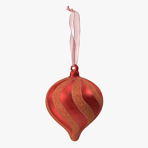 ornament 01 red 3D model