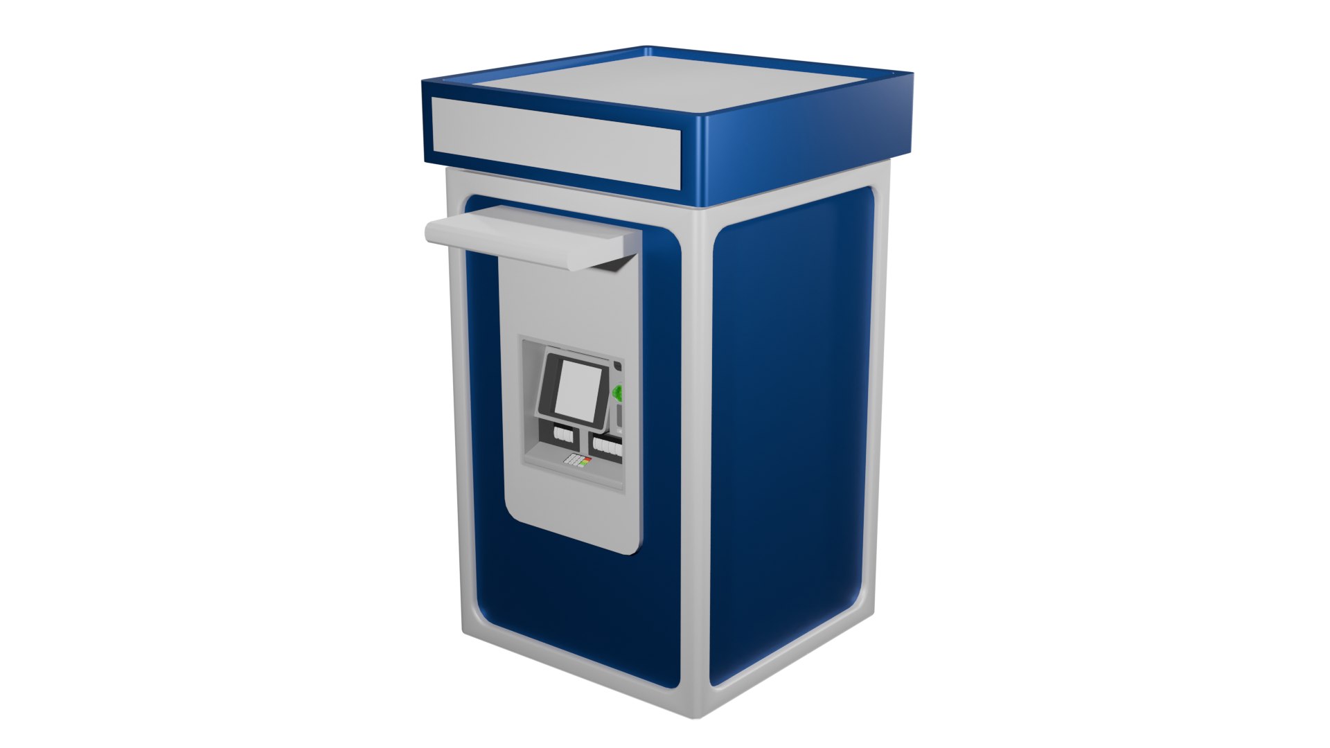3D Model ATM Machine Version 4 - TurboSquid 2227397