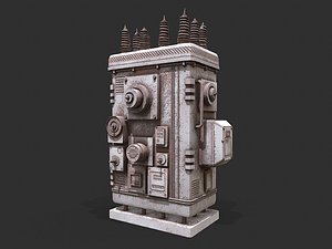 Electrical Transformer 1 3D