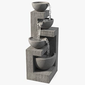 Three Tier Garden Fountain Concrete