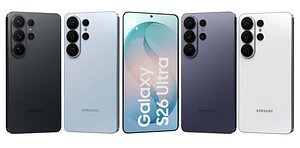 Samsung Galaxy S26 Ultra All Colors 3D model