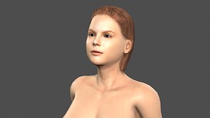 Beautiful Woman -Rigged 3d character
