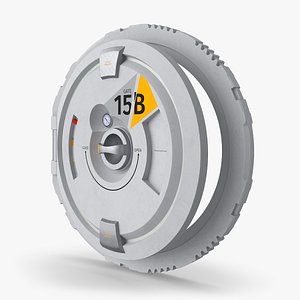 Atmospheric Seal Door 15B White 3D