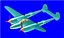 Modelo de montagem sólida de aeronaves de caça P-3
