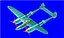 Modelo de montagem sólida de aeronaves de caça P-3