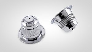 3d refillable coffee capsule model
