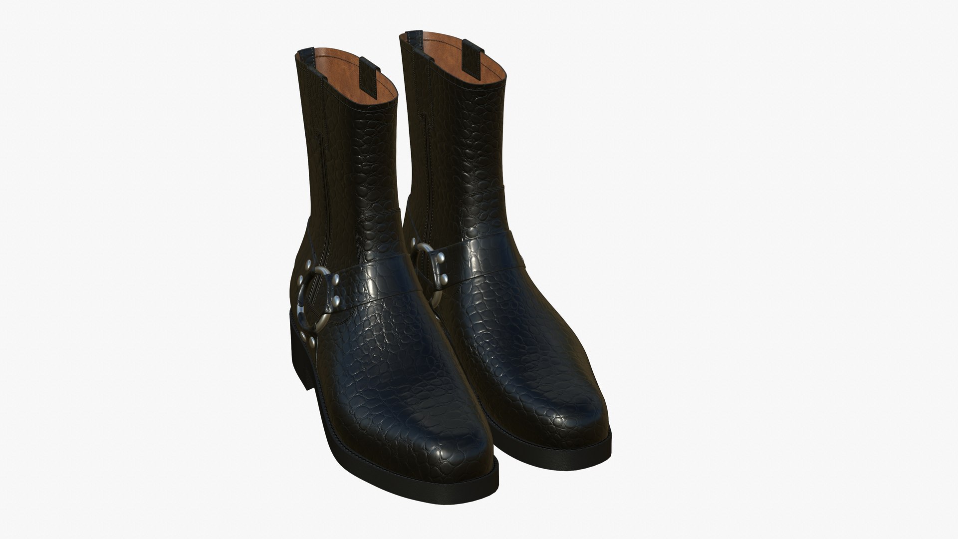 Realistic Leather Boots V13 3D https://p.turbosquid.com/ts-thumb/hG/bDy5EF/Gq/leatherbootscrocodileblack40render22/jpg/1662528424/1920x1080/fit_q87/7f56d2e160ade3591049c877a40039cfc808c6fd/leatherbootscrocodileblack40render22.jpg