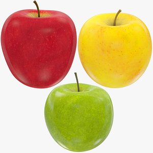 3D model Apples Collection V2
