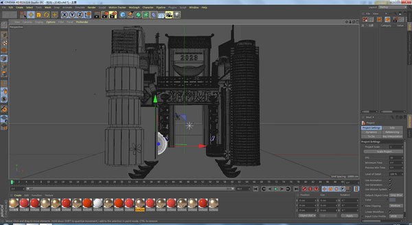 3D model Creative architecture scene of the - TurboSquid 2044581