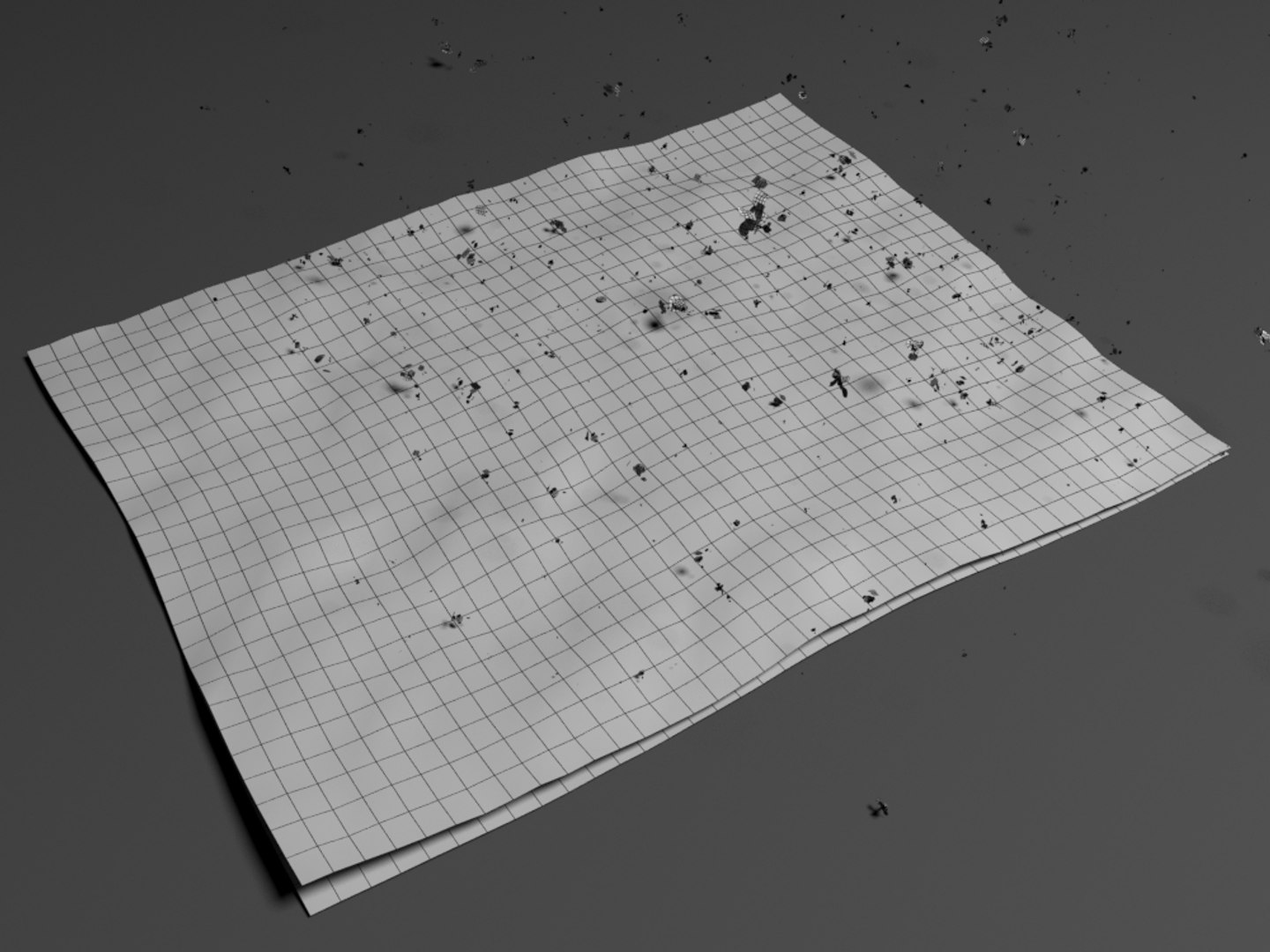 Animation Burning Paper 3D Model - TurboSquid 1403701