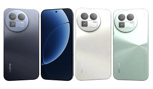 3D Realme GT8 All Colors model
