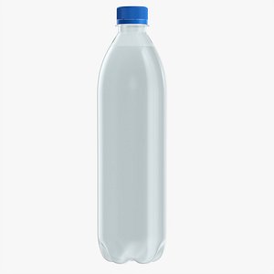 3D water plastic bottle