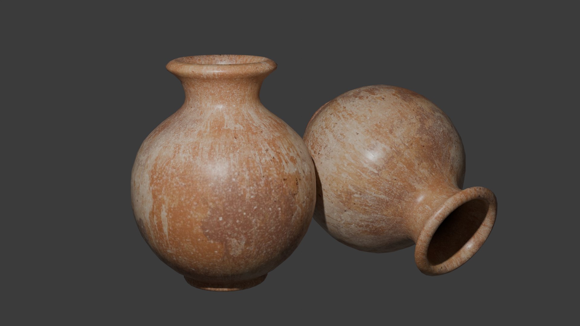 Simple Clay Pot Model - TurboSquid 2236335