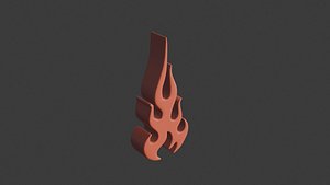 3D fire icon 22