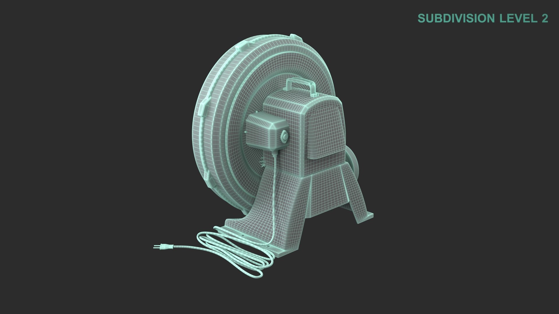 Air Blower 3D model https://p.turbosquid.com/ts-thumb/hH/6JDuGT/ZD/wireframe0003/jpg/1677435560/1920x1080/fit_q87/8f5001f64731132220219a8557c5e8666eddad36/wireframe0003.jpg