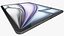 3D Apple iPad Air 13 2026 WiFi and Cellular with Pencils All Colors model