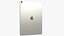 3D Apple iPad Air 13 2026 WiFi and Cellular with Pencils All Colors model