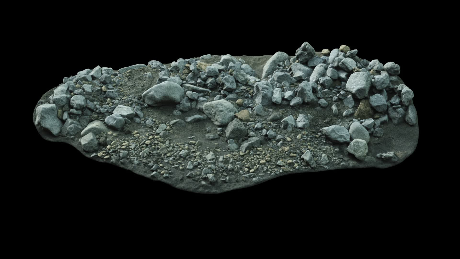 3D Icelandic Riverbed Rocks Aahn Model - TurboSquid 2189240