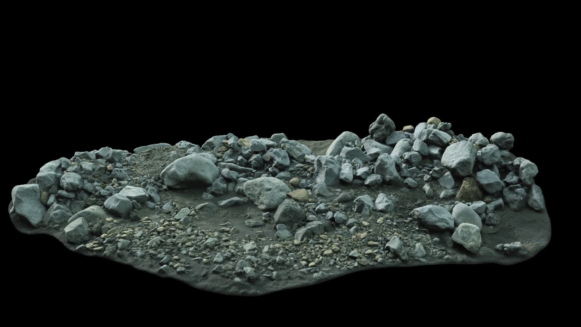 3D Icelandic Riverbed Rocks Aahn Model - TurboSquid 2189240