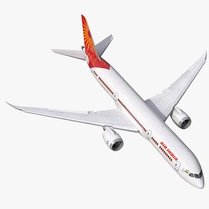 3d model of boeing 787 9 air india