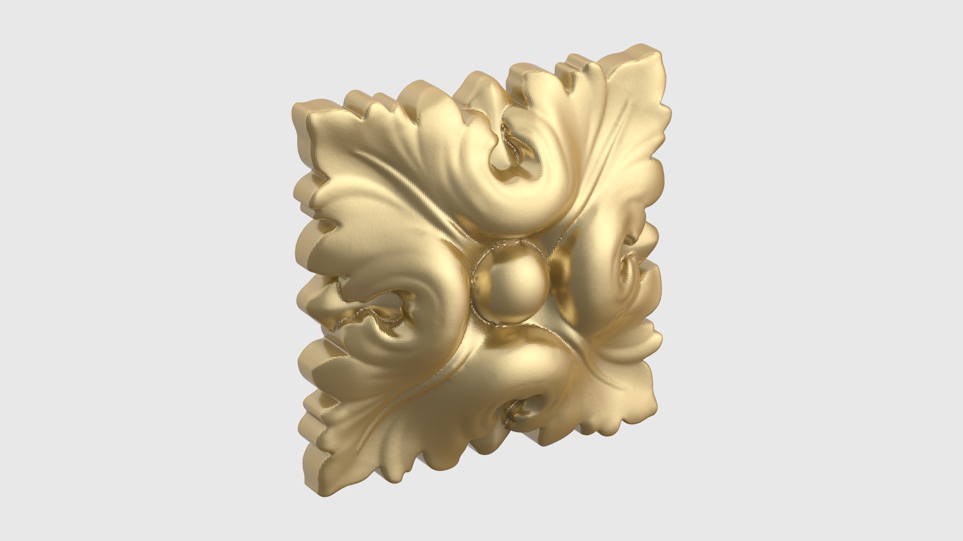 3d Square Rosette Model - Turbosquid 1640993