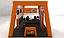 exhibition booth 3d model