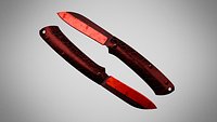 Knife 8 Ruby Red FT