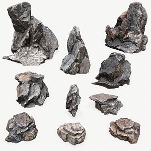 3D volcanic rocks