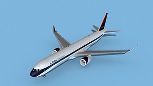 Boeing 767-400 Delta 2 3D model