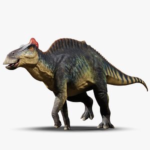 3D Edmontosaurus RIG model